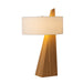 Table Lamp Obelisk Michael Song 1 Lamp Natural Ash Linen Steel/Wood