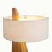 Table Lamp Obelisk Michael Song 1 Lamp Natural Ash Linen Steel/Wood