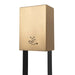 Soap Dispenser Luxe Brushed Brass Steel Touchless