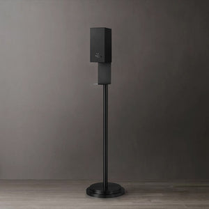 Soap Dispenser Luxe Matte Black Floor Standing Steel Touchless