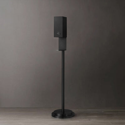 Product Image: Soap Dispenser Luxe Matte Black Floor Standing Steel Touchless