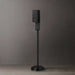 Soap Dispenser Luxe Matte Black Floor Standing Steel Touchless