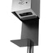 Soap Dispenser Luxe Satin Nickel Floor Standing Steel Touchless