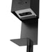 Soap Dispenser Luxe Matte Black Wall Mount Steel Touchless