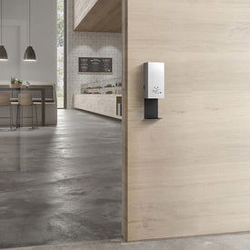 Soap Dispenser Luxe Satin Nickel Wall Mount Steel Touchless