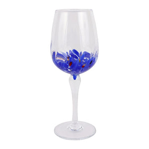 Wine Glass Chiara Blue 16 Ounce
