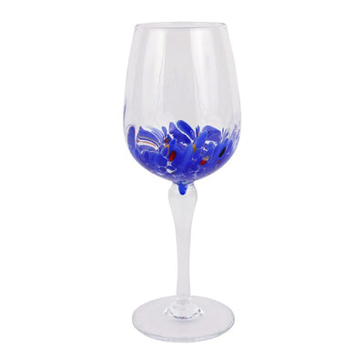 Product Image: Wine Glass Chiara Blue 16 Ounce