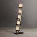 Floor Lamp Escalier 1 Lamp Espresso/Brushed Nickel Steel