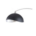 Floor Lamp Luna Bella Arc 1 Lamp Antique Nickel Black Metal Steel