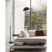 Floor Lamp Luna Bella Arc 1 Lamp Antique Nickel Black Metal Steel
