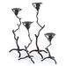 Candle Holder Brunel Twig 14 Inch Dark Brown Wrought Iron