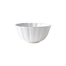 Cereal Bowl Bari 18 Ounce White Stoneware