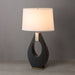 Table Lamp Pearson Jim Mcdonald 1 Lamp Ebony/Weathered Brass Linen Wood