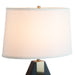 Table Lamp Pearson Jim Mcdonald 1 Lamp Ebony/Weathered Brass Linen Wood