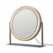 Mirror Marilyn 20 Inch Chrome Vanity Top with LED Round