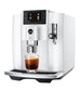 Coffee Maker E8 Specialty with Grinder Piano White 64 Ounce ABS/Stainless Steel