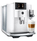 Coffee Maker E8 Specialty with Grinder Piano White 64 Ounce ABS/Stainless Steel