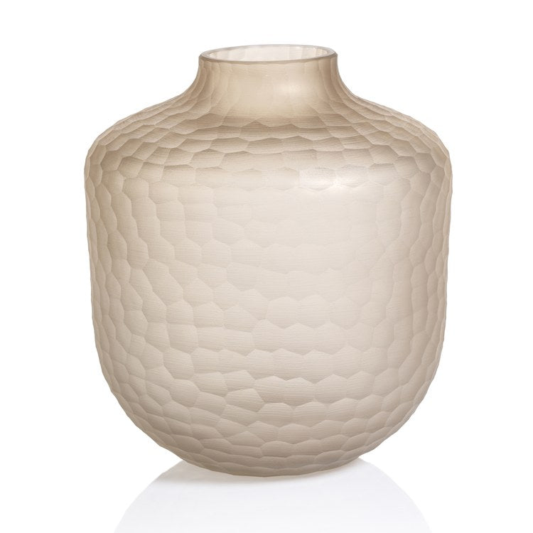 Vase Albinen Frosted Cut Jug Medium - Thumbnail 2