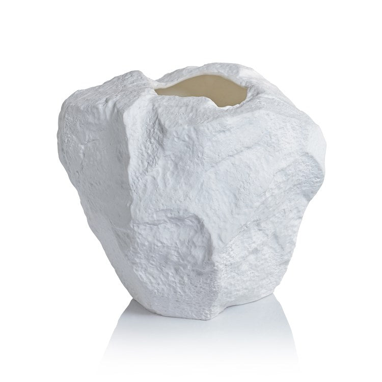 Vase Fremont Rock White