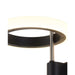 Sconce Aerial 1 Lamp Antique Nickel Frosted