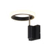 Sconce Aerial 1 Lamp Antique Nickel Frosted