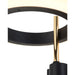 Sconce Aerial 1 Lamp Weathered Brass Frosted