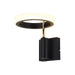 Sconce Aerial 1 Lamp Weathered Brass Frosted