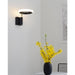Sconce Aerial 1 Lamp Weathered Brass Frosted