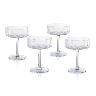 Product Image: Glassware Set Reinhard Handblown Coupe Clear Glass