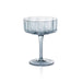 Glassware Set Reinhard Handblown Coupe Blue Glass