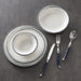 Dinnerware Set Water's Edge 12PC Off White/Navy Porcelain