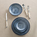 Dinnerware Set Stone 16PC Blue/Navy Porcelain