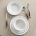 Dinnerware Set Wave 16PC Off White Porcelain