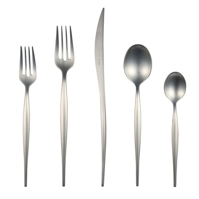 Product Image: Flatware Place Setting Natura Set of 4 20PC Satin Stainless Steel Dishwasher Safe