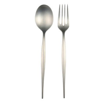 Product Image: Serving Set Natura 2PC 9-1/4 Inch Satin Stainless Steel