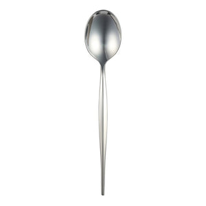 Spoon Natura Place Glossy 7-1/4 Inch Stainless Steel Dishwasher Safe