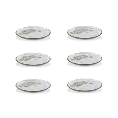 Product Image: Dessert Set Jarrah Eucalyptus 6PC 6-1/4 Inch Clear/Champagne Glass