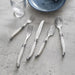 Flatware Set Connoisseur Laguiole Service for 4 20PC Pearl White Acrylic/Stainless Steel