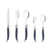 Flatware Set Connoisseur Laguiole Service for 4 20PC Navy Acrylic/Stainless Steel