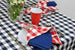 DII White Melamine Picnic Plates Set of 12 - OPEN BOX