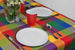 DII White Melamine Picnic Plates Set of 12 - OPEN BOX