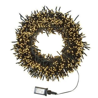 Product Image: 65-Foot 2000-Light Cluster Garland with Classic White LED Lights - OPEN BOX