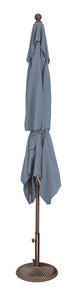 Catalina 6.6' x 10' Rectangular Push Button Tilt Umbrella - OPEN BOX