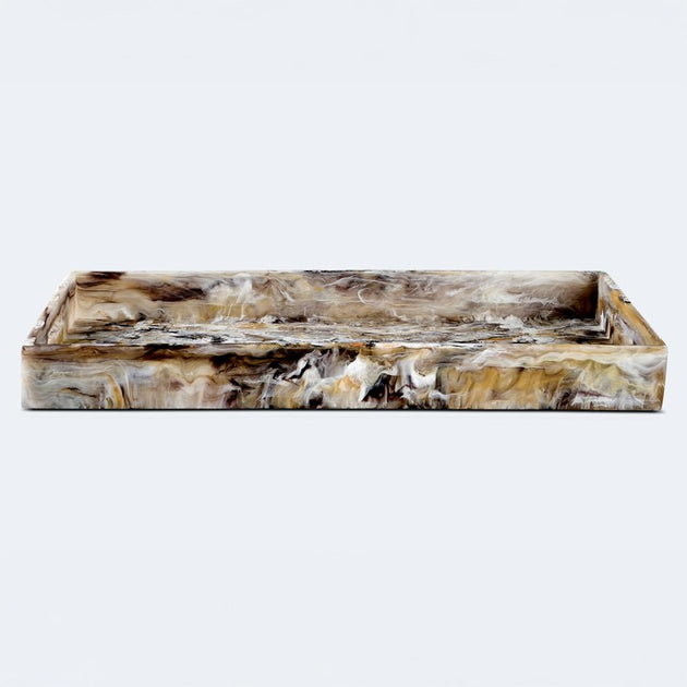 Signature Collection Rectangular Handled Tray | Riverbend Home