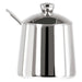 Venezia 34 Oz. Stainless Steel Insulated Server with Sugar and Creamer Set - White