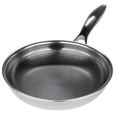 Product Image: Black Cube Stainless Steel Fry Pans Set of 3