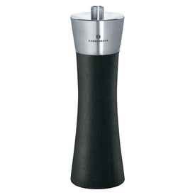 Augsburg Salt and Pepper Mill Set - Black and Stainless