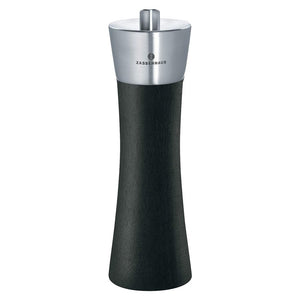 Augsburg Salt and Pepper Mill Set - Black and Stainless