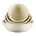 Round Brotforms Bread Rising Basket Set Assorted Sizes with Cotton Liners