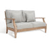 Martinique Wood Patio Loveseat